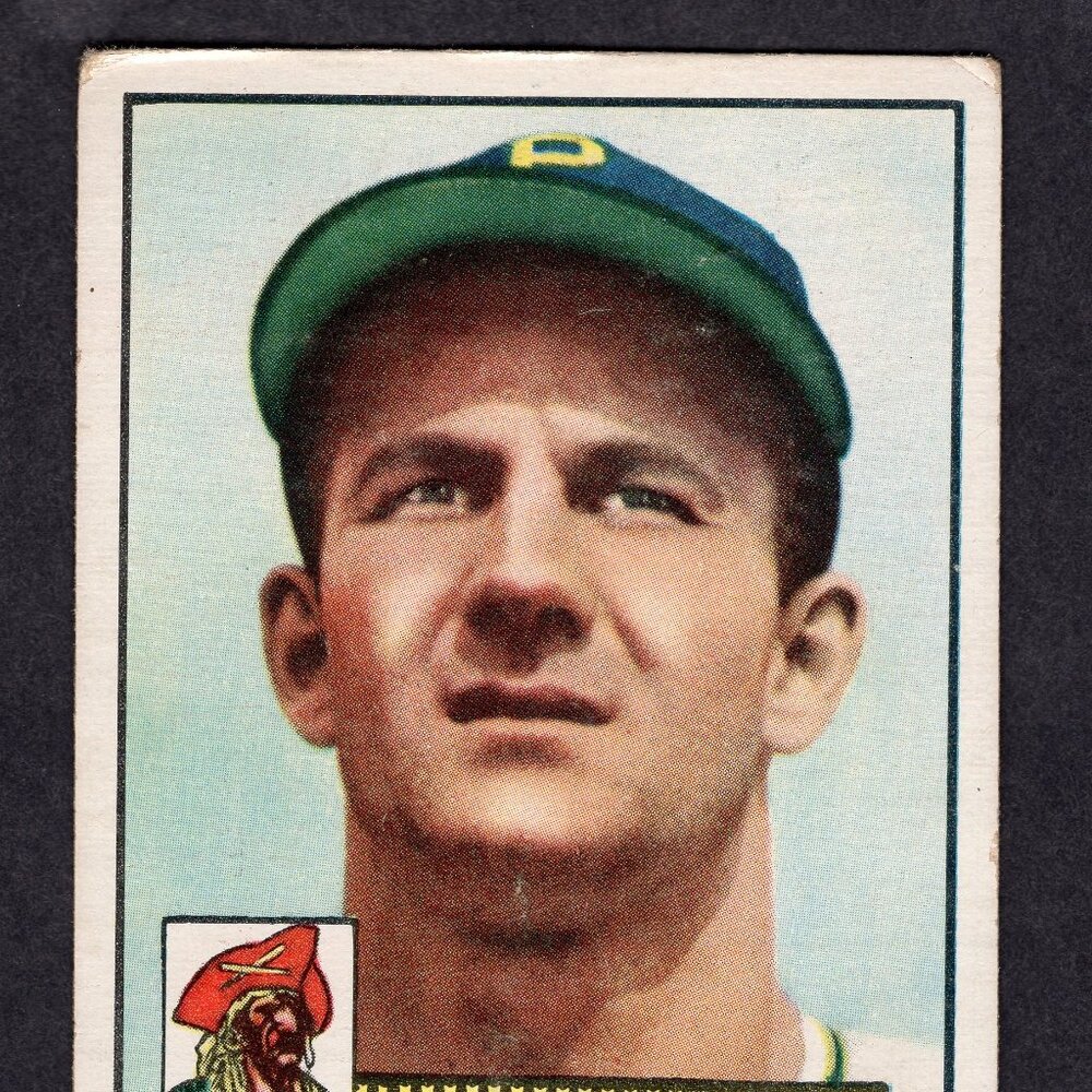 1952 TOPPS GEORGE STRICKLAND 197 EX RC BASEBALL PITTSBURGH PIRATES
